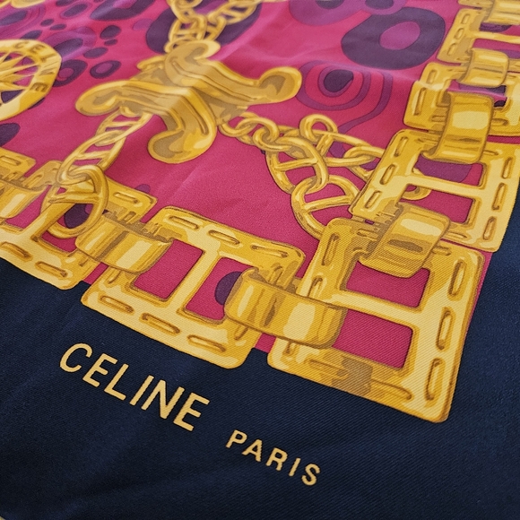 Authentic Celine Paris Silk Scarf - Picture 5 of 13